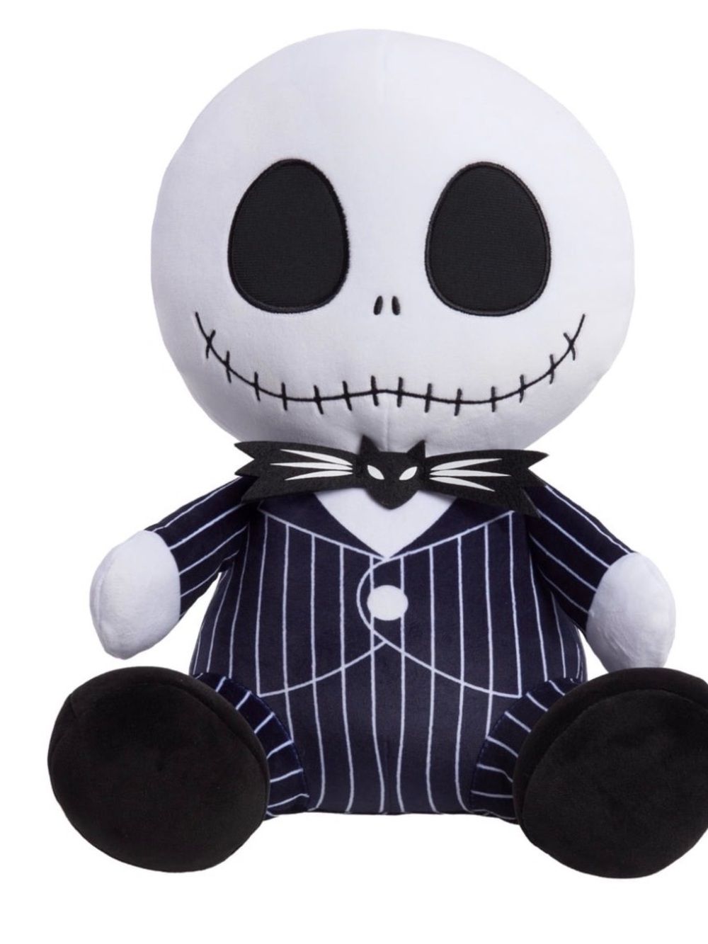 Disney The Nightmare Before Christmas Jack Skellington 2 lb Weighted Plushie NWT